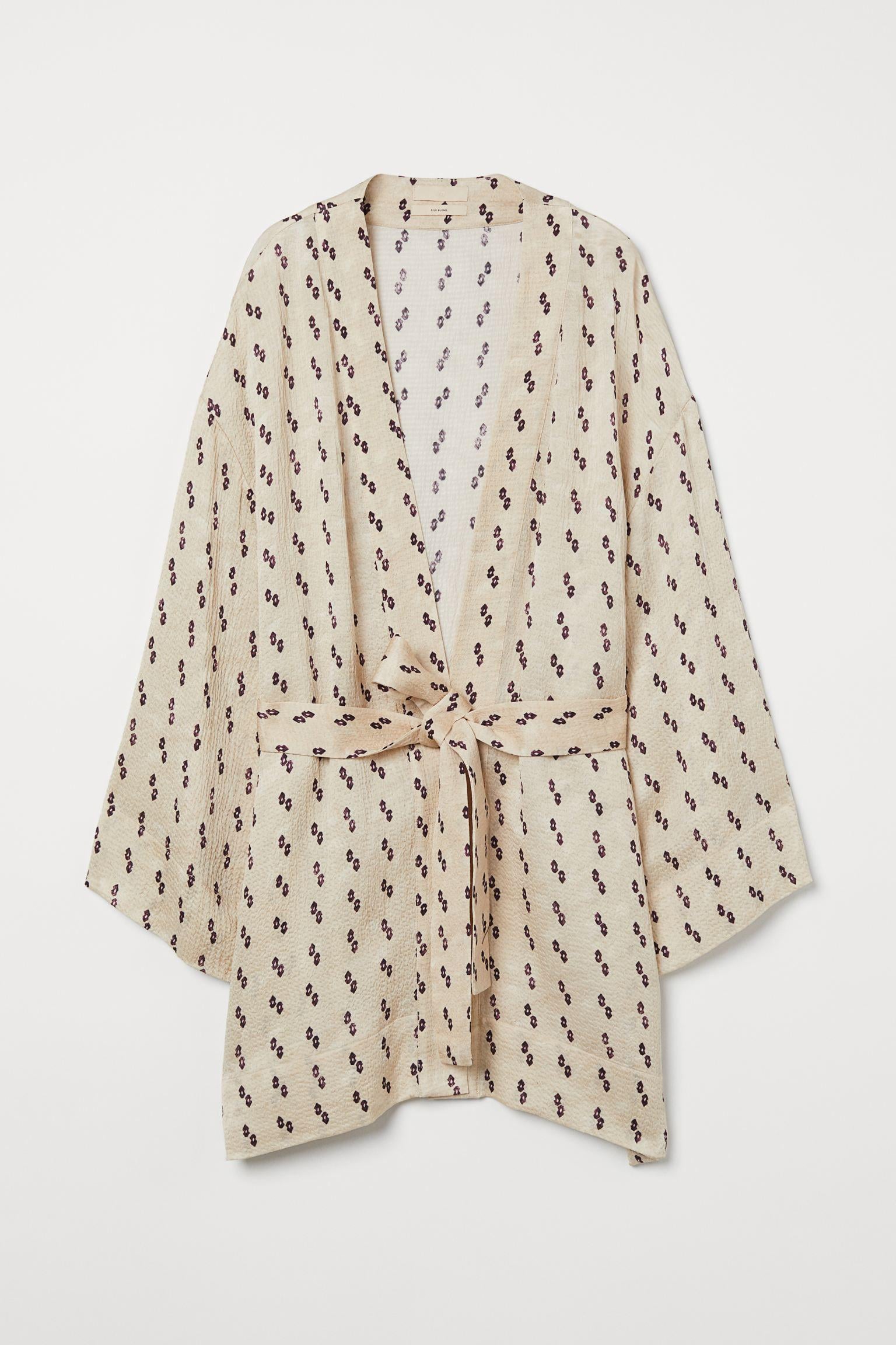 Кардиган H&M Візерунки L Світло-бежевий (S2207973733)