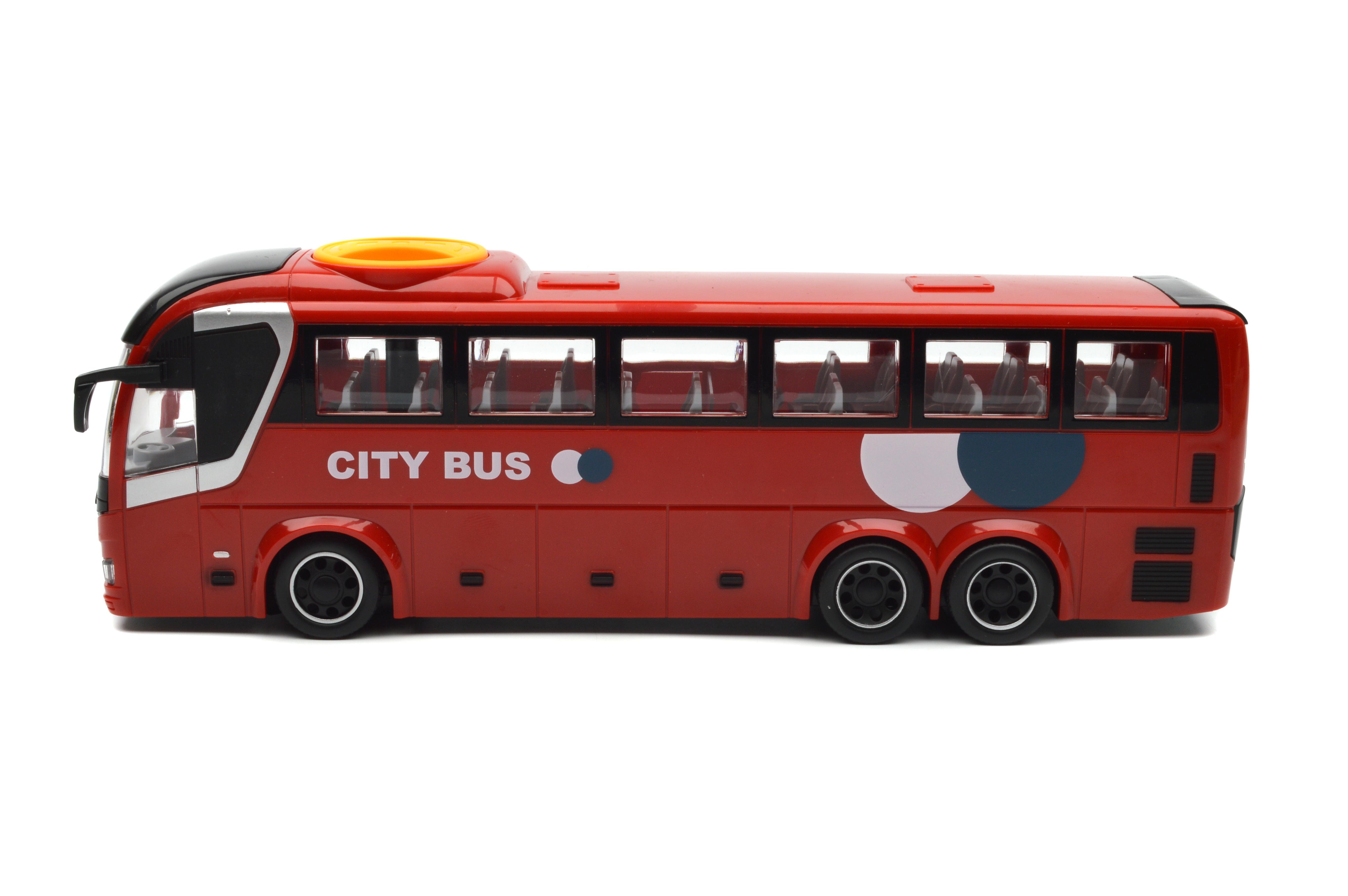 Автобус туристический инерция/свет/звук (WY1107B) - фото 2