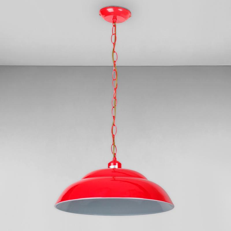 Люстра подвесная Light House SU-18188/1P 380х380х780 мм Красный