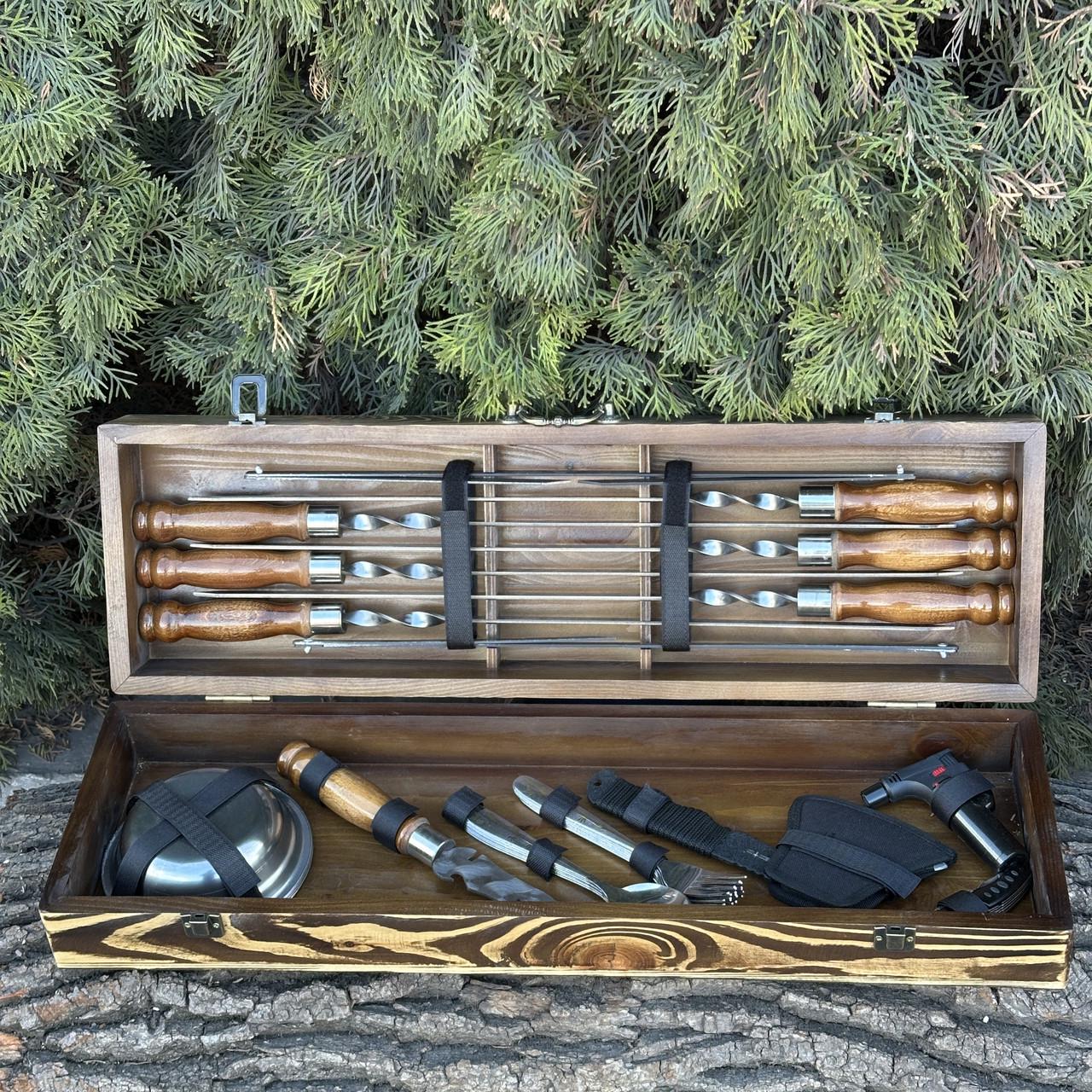 Набір подарунковий для барбекю Mzavod Гетьман Світло-коричневий (27728900)