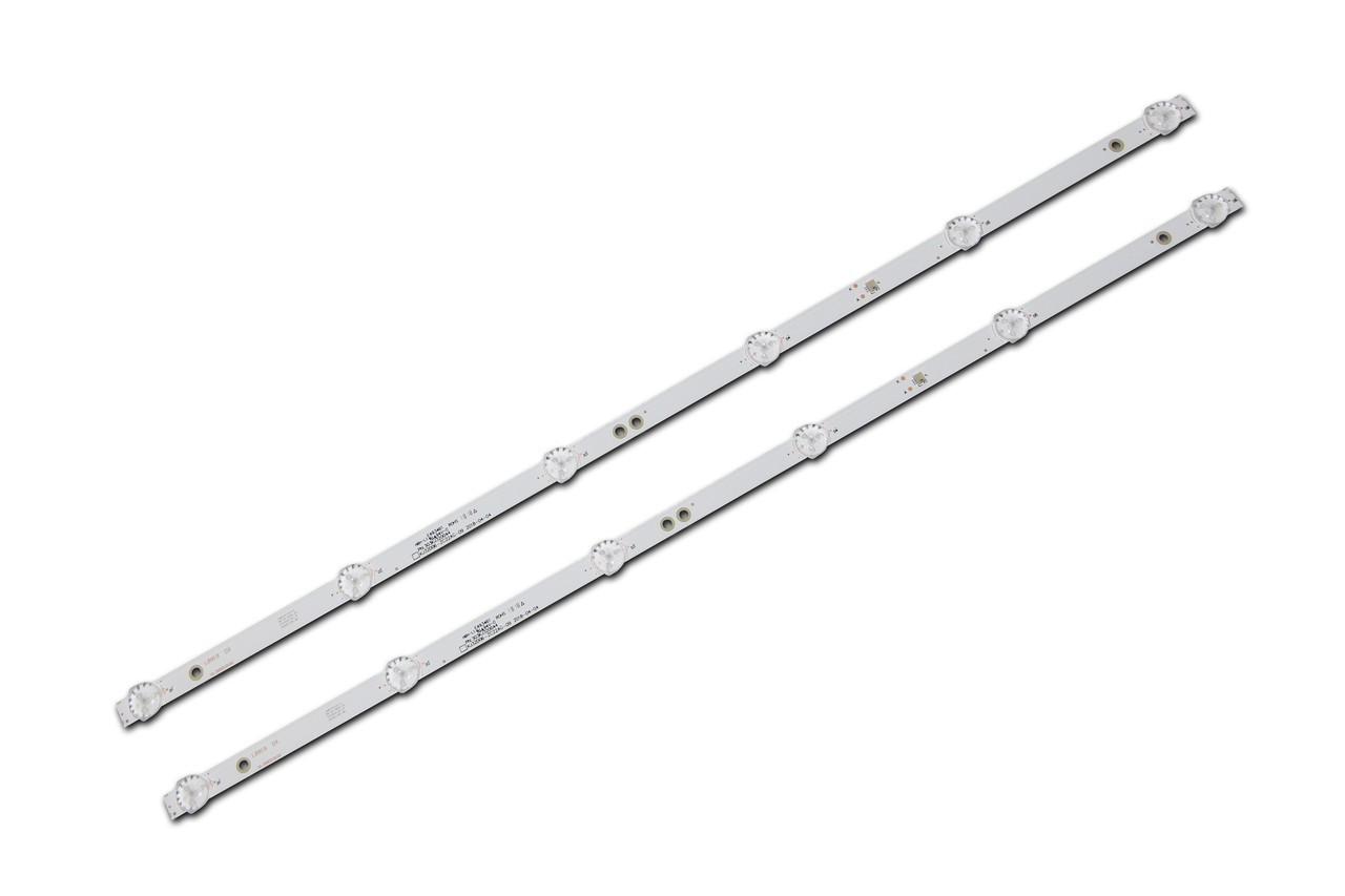 Комплект LED подсветки для телевизора HARTENS HTV-32R01-T2C/A4/B/ERISSON 32LES01SBT2 KJ32D06-ZC22AG-09 PN:303KJ320044 - фото 5