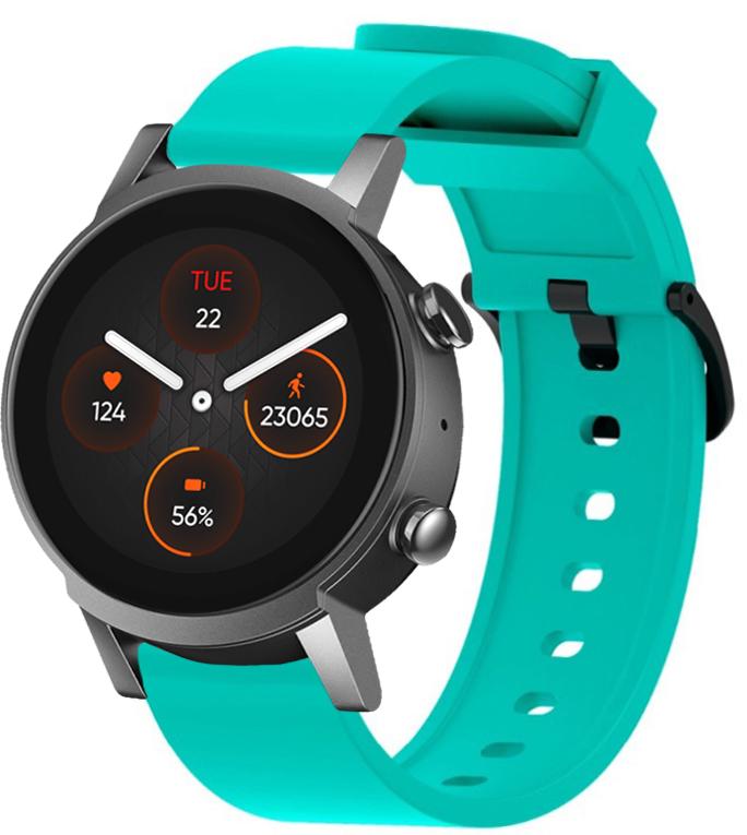 Ремешок Like для Mobvoi TicWatch E3 Turquoise (26749-32)