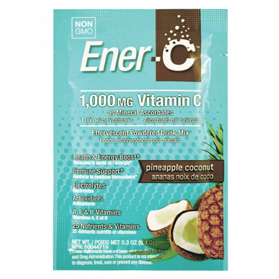 Вітамін C Ener-C Vitamin C 30 packs Pineapple With Coconut - фото 3