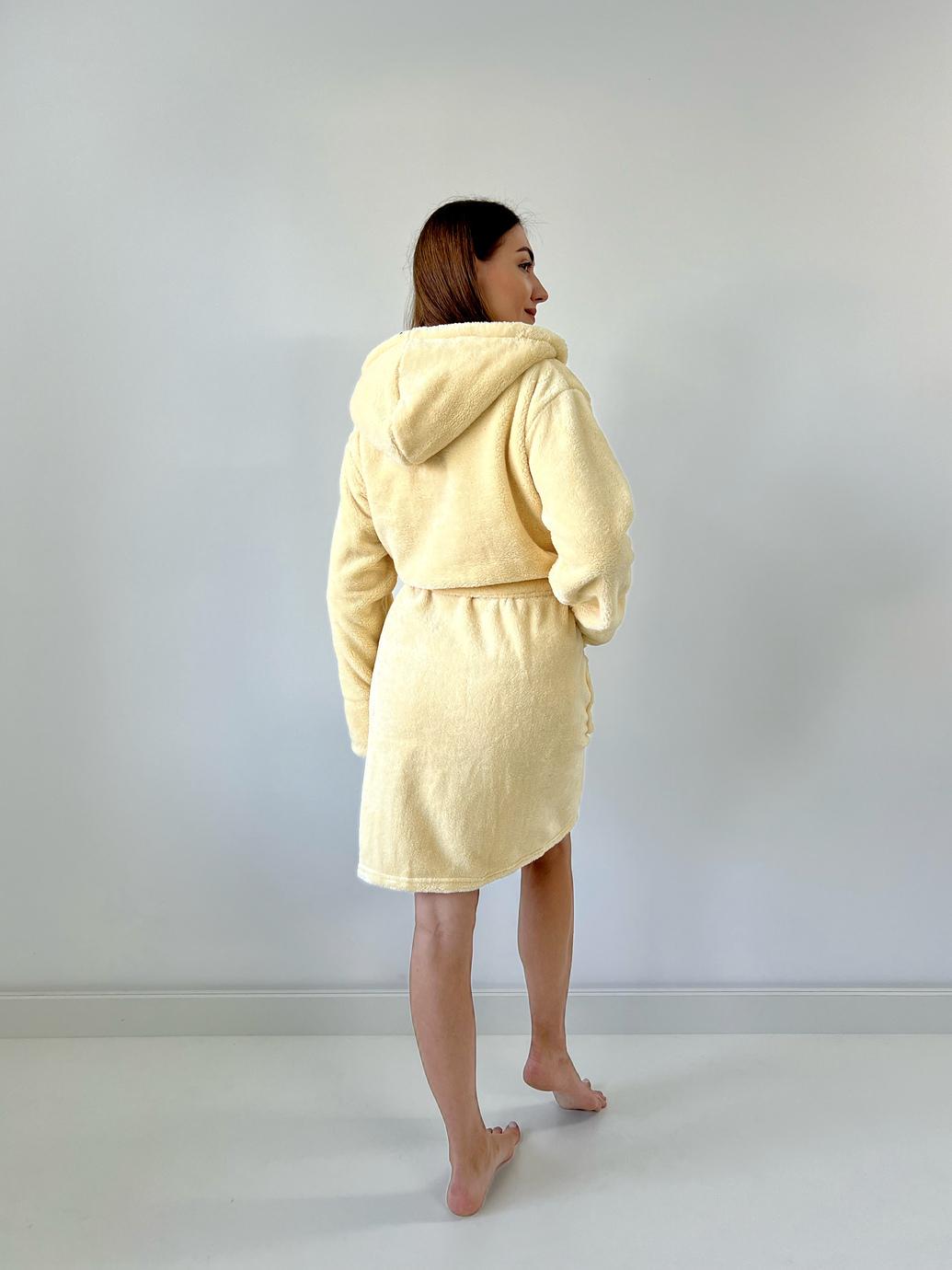 Халат жіночий UT Store HT02 L Молочний - фото 2 Халат жіночий UT Store HT02 L Молочний - фото 2