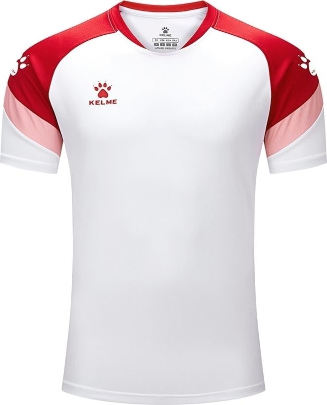 Футболка KELME BRAVO S Бело-красный (7351TX1092.9107)