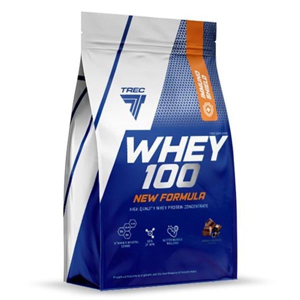 Протеин Trec Nutrition Whey 100 New Formula 700 г 23 порции Double Chocolate (000024944)