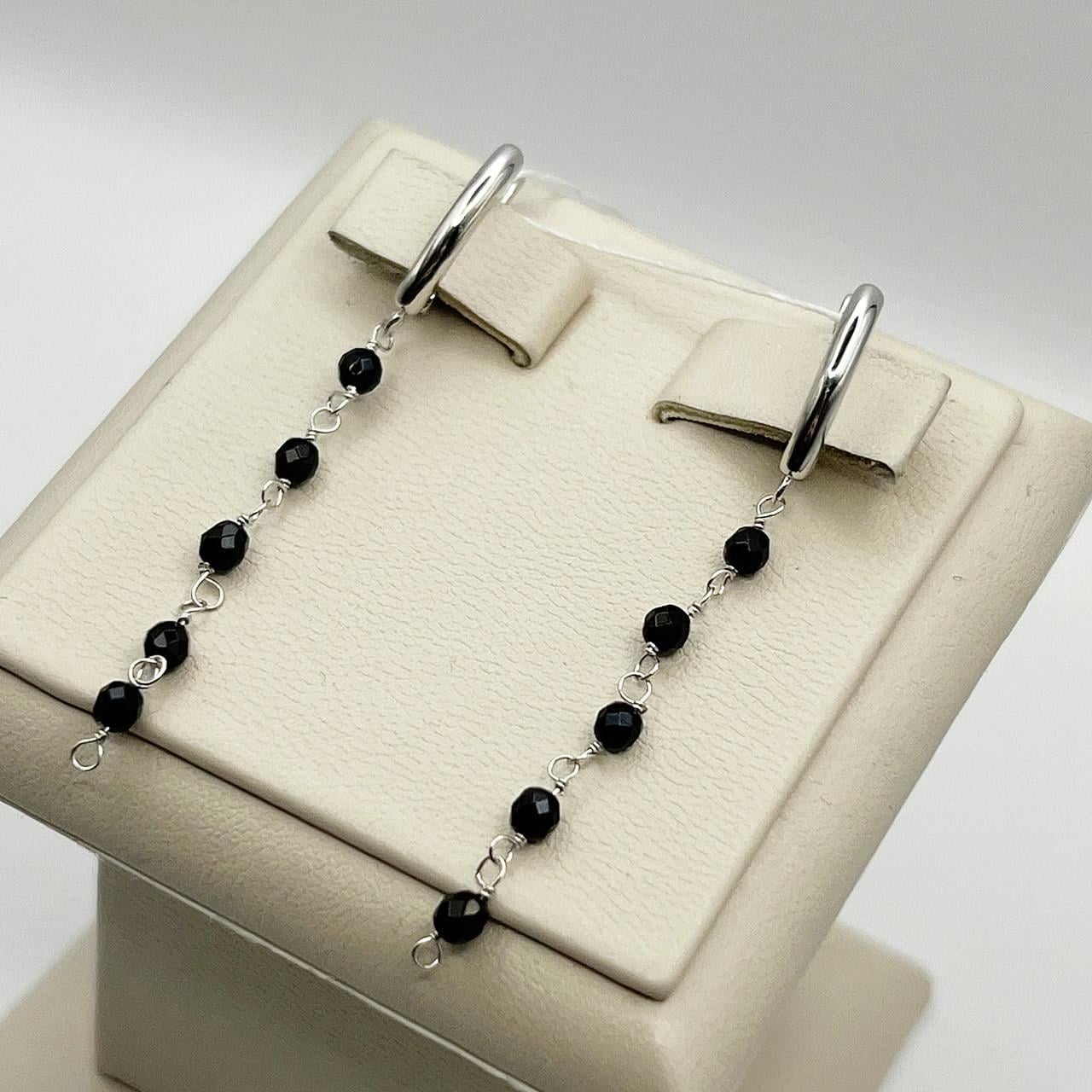 Серебряные серьги с агатом 2,12 г (2591891035) Серебряные серьги с агатом 2,12 г (2591891035)