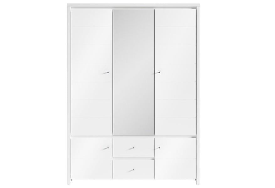 Шафа 3-дверна з 2 шухлядами Крістіна 154х56х211 Німфеа альба (81680)