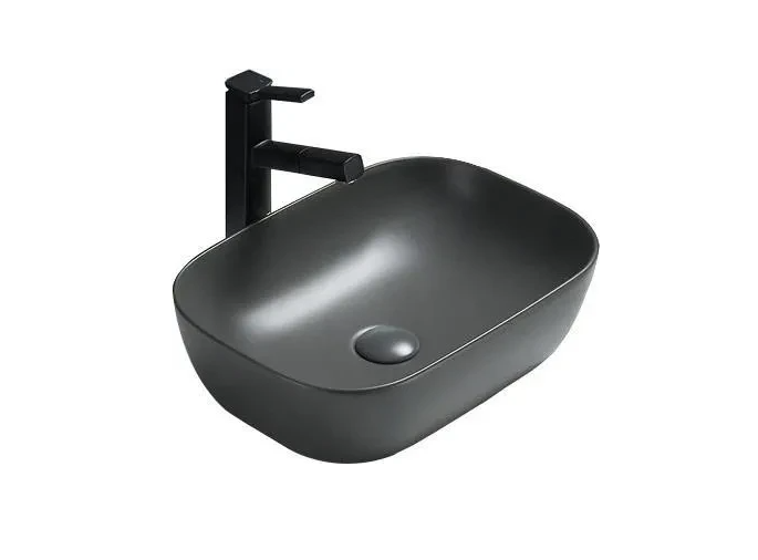 Умывальник Mexen Rita 45x32 см Gray Ciemna Mat (21084571)