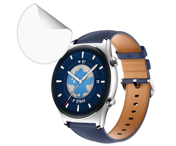 Пленка противоударная гидрогелевая Hydrogel Film для Honor Watch GS3 3 шт. Transparent Пленка противоударная гидрогелевая Hydrogel Film для Honor Watch GS3 3 шт. Transparent