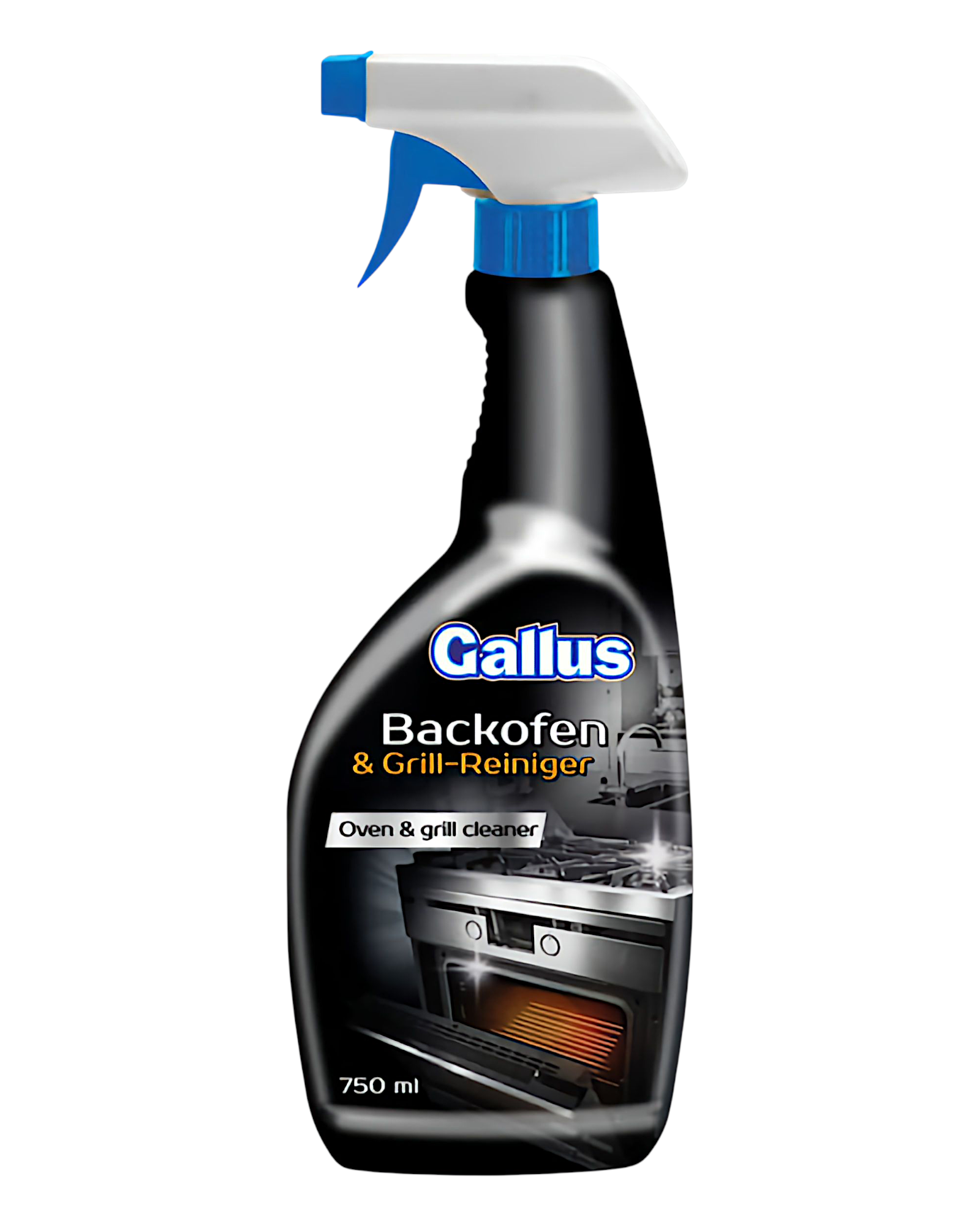 Средство обезжириватель для чистки духовки и гриля Gallus Backofen & Grill-Reiniger спрей 750 мл (300667)