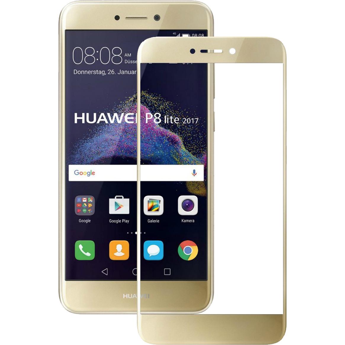 Захисне скло Mocolo 2.5D Full Cover Tempered Glass Huawei P8 Lite 2017/Nova Lite Gold