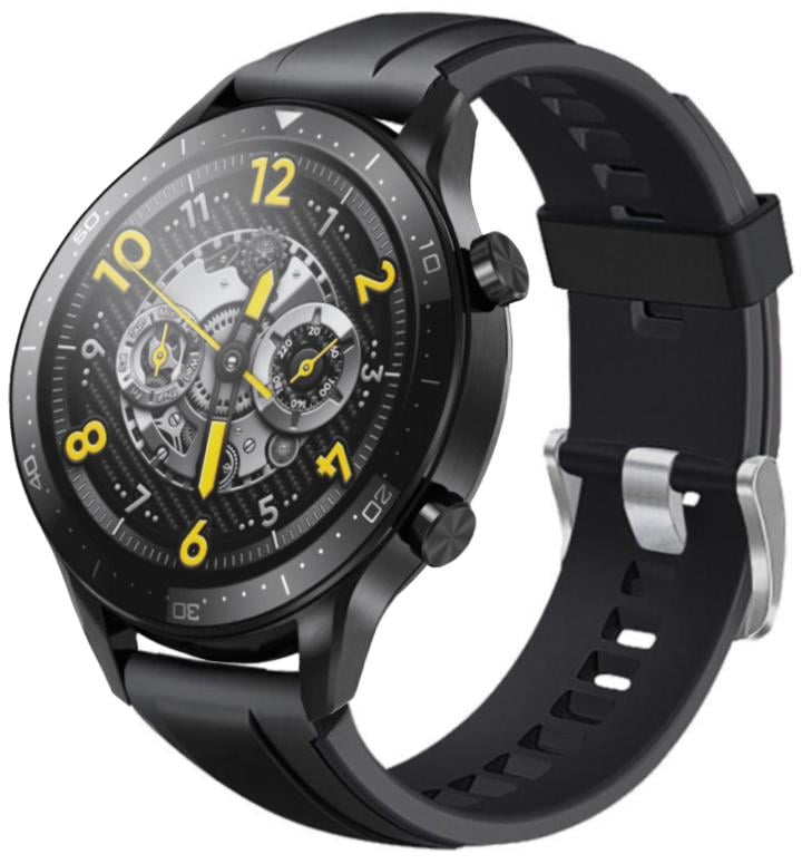 Ремешок Coholl для Realme Watch S Pro 22 мм Black (22612-2B)