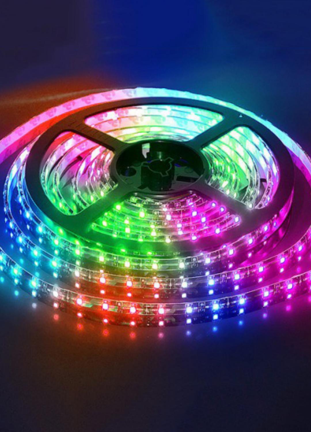 Стрічка світлодіодна UKC Wifi/Блютус Rgb 5 м (3528A) - фото 3 Стрічка світлодіодна UKC Wifi/Блютус Rgb 5 м (3528A) - фото 3