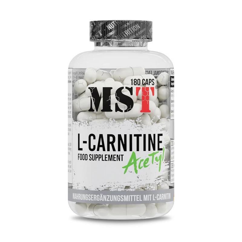 Жиросжигатель L-карнитин MST L-Carnitine Acetyl 180 капс.