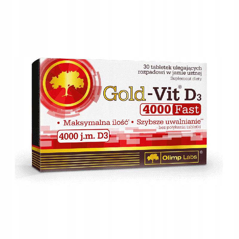 Витамин D3 Olimp Gold-Vit D3 Fast 4000 30 таблеток (00000029088)