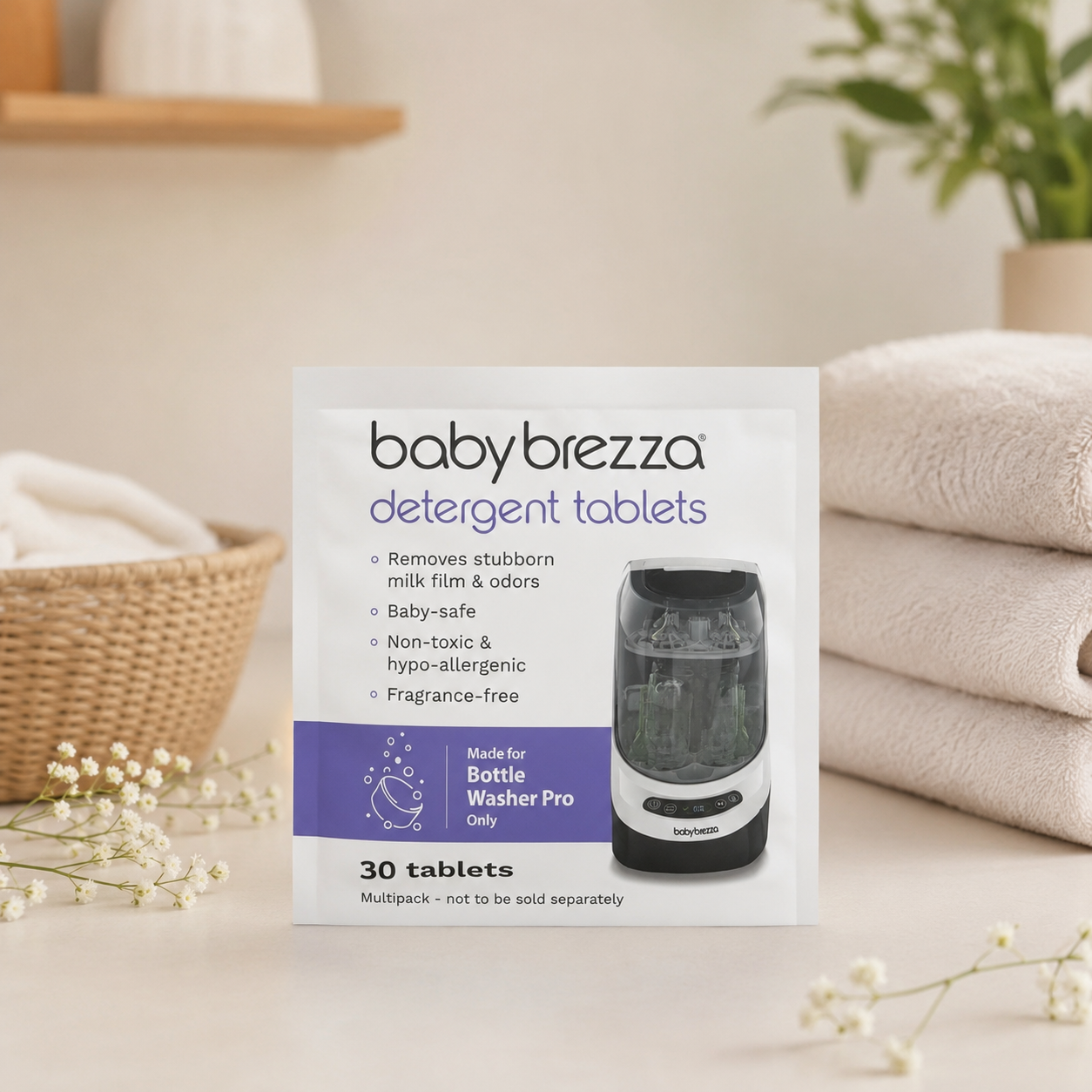 Таблетки для мытья бутылочек Baby Brezza Bottle Washer Pro 30 шт. (BRZ0130)