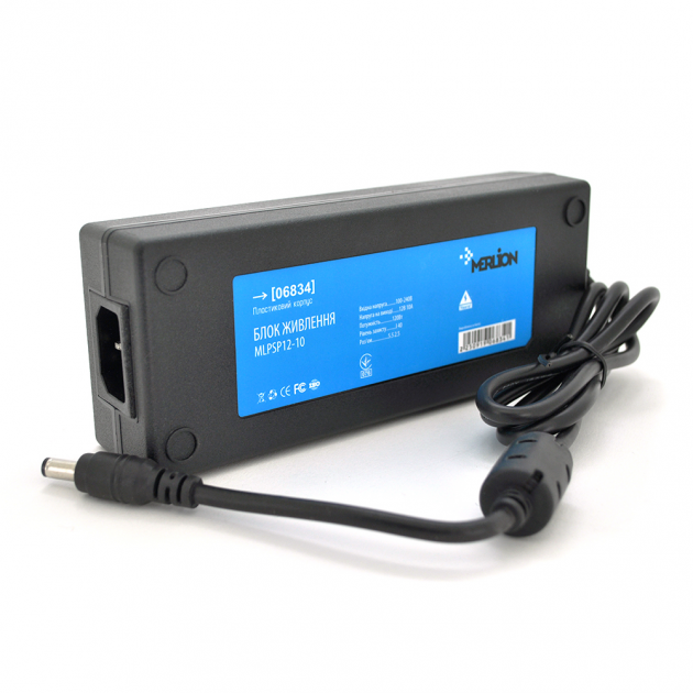 Блок живлення імпульсний Merlion MLPSP12-10 12 В 10 А 120 Вт