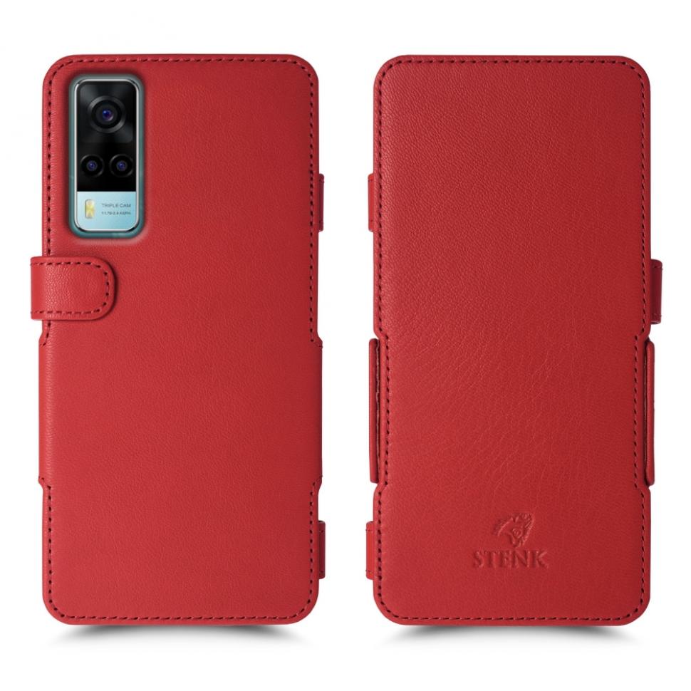 Чохол книжка Stenk Prime для Vivo Y53s 4G Червоний (70057)