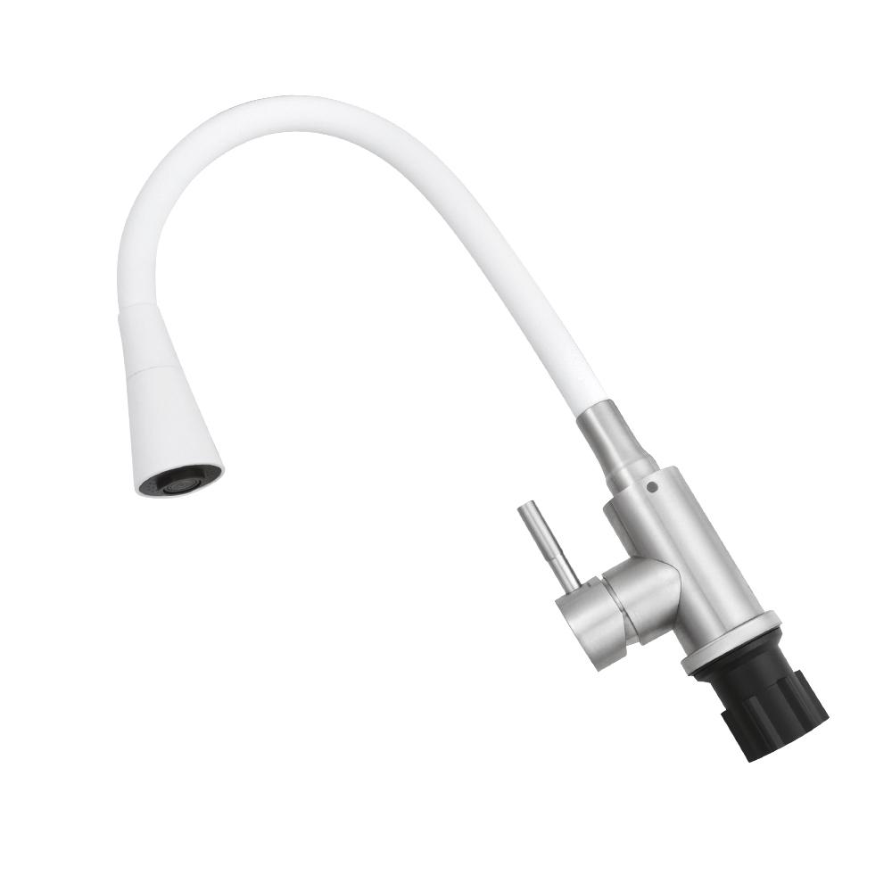 Смеситель кухонный Venta VS473SW с гибким гусаком