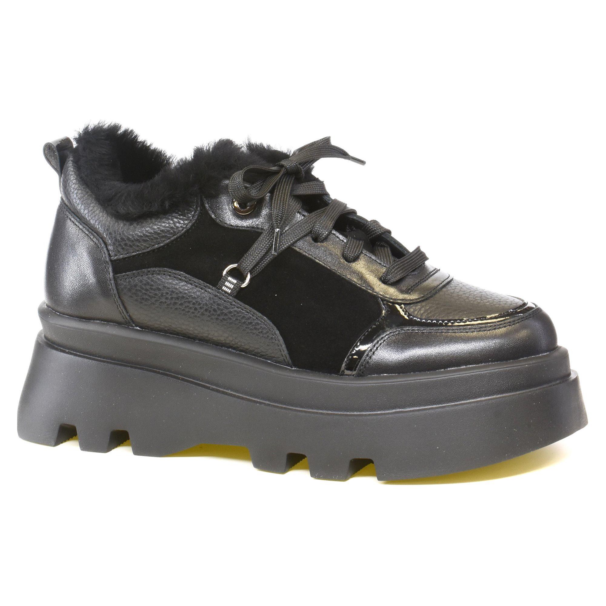 Туфли зимние женские Selesta на меху р. 40 Черный (013498-40)