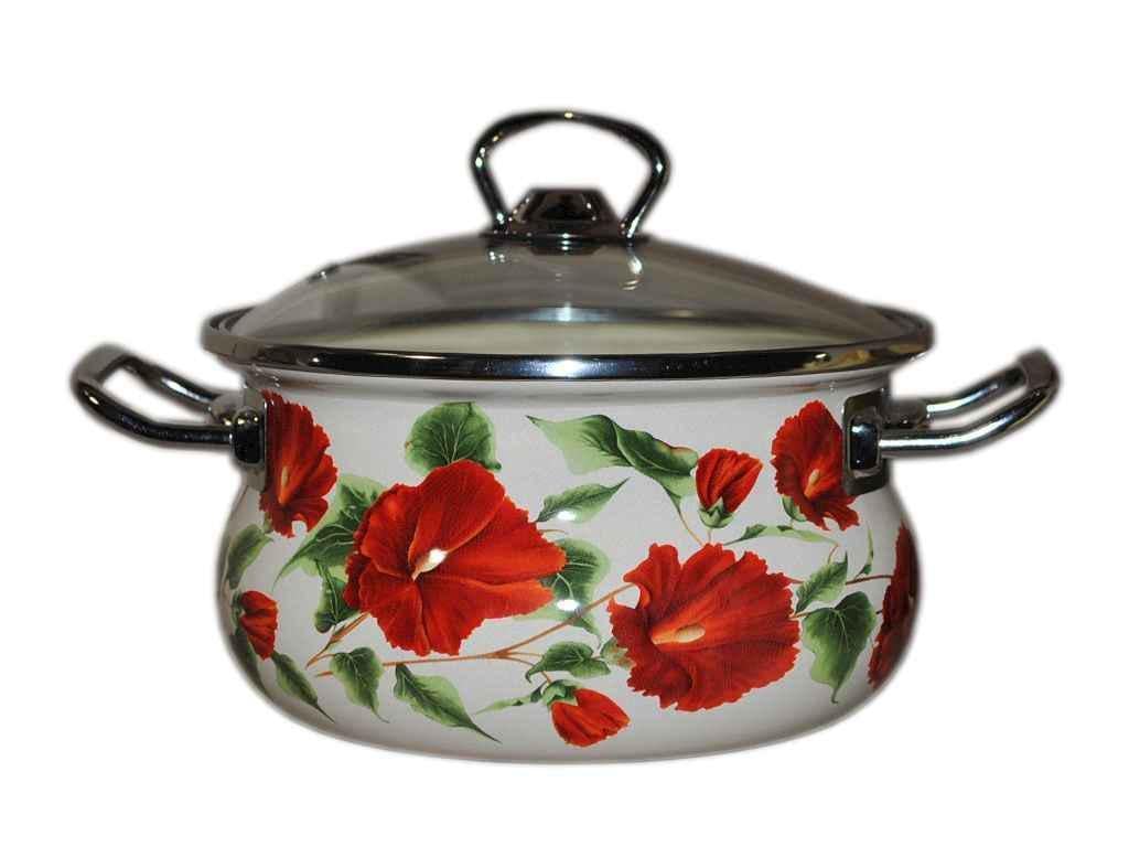 Кастрюля Idilia Каркаде 1,5 л Белый (В83808)