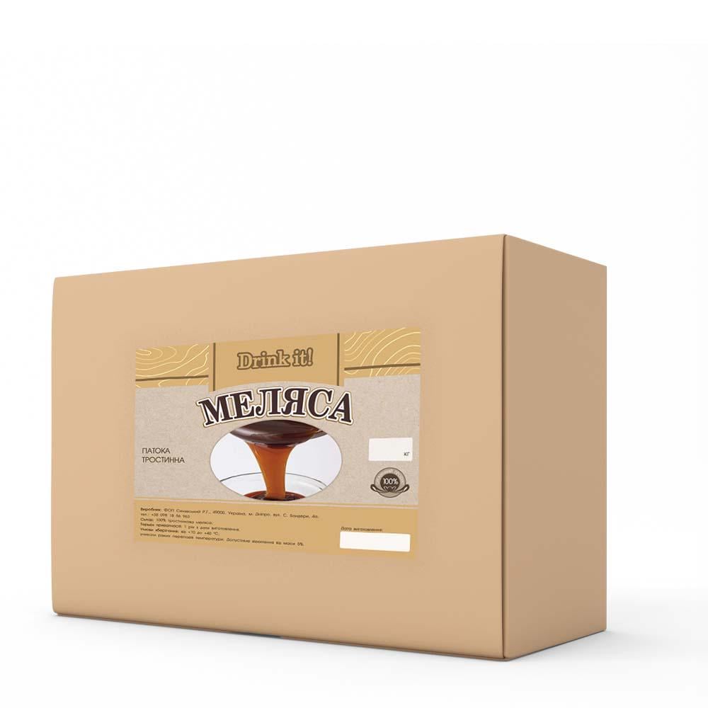 Патока тростинна Drink it Меляса 1 кг (27001253)