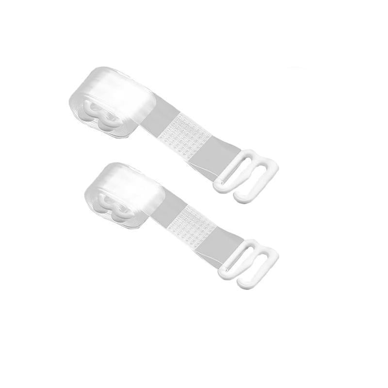 Бретели для бюстгальтера силиконовые 1 пара 10 мм Прозрачный (27086202)