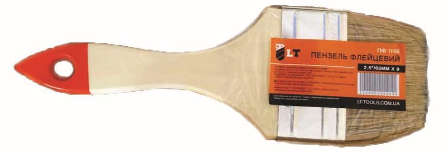 Кисть флейцевая LT 2,5"/63х9 мм (ПФ 1105)