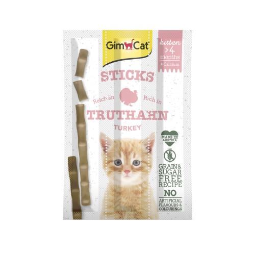 Ласощі GimCat Gimpet Kitten М'ясні палочки для кошенят 3 шт.