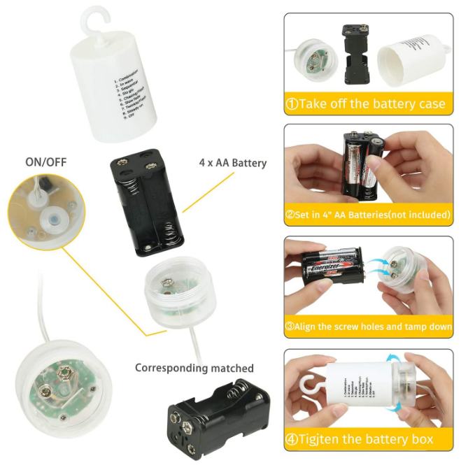 Гірлянда світлодіодна Ltl Феєрверк 90 led вулична - фото 10 Гірлянда світлодіодна Ltl Феєрверк 90 led вулична - фото 10