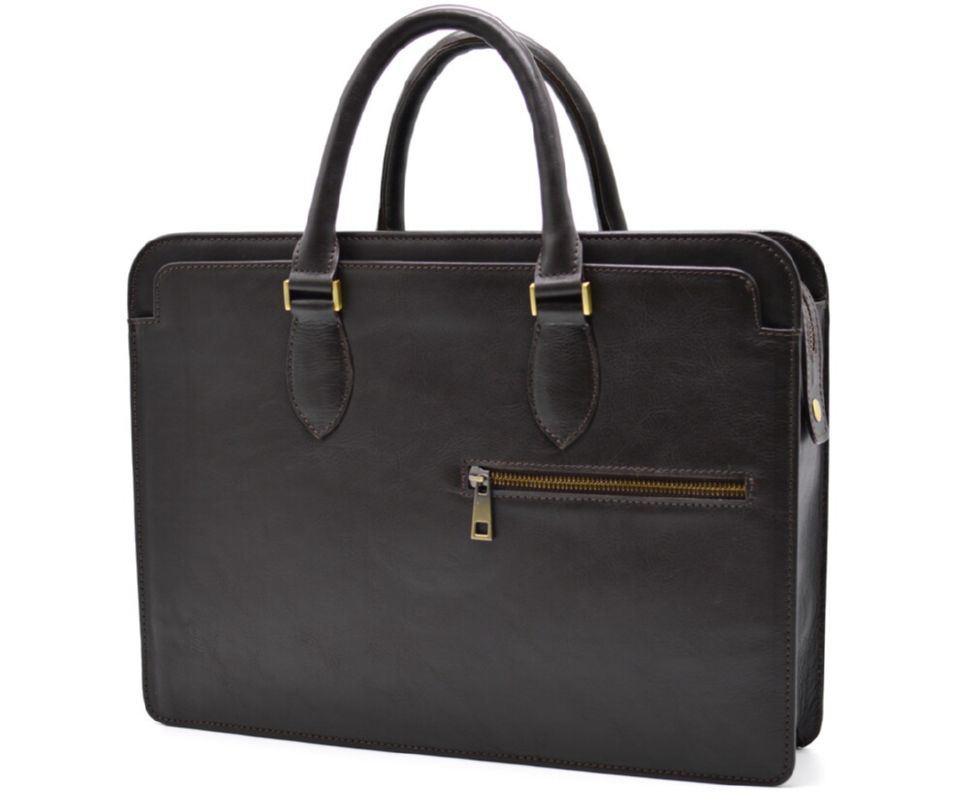 Мужской портфель TARWA TC-4864-4lx Коричневый (11992)