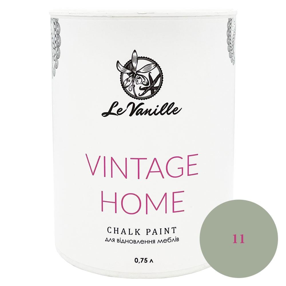Меловая краска Le Vanille Vintage Home 0,75 л Оливковый (02111)