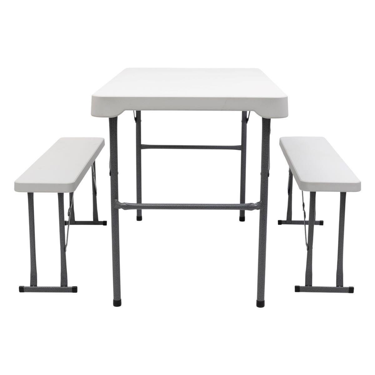 Комплект туристической мебели EB2545 стол и лавочки для пикника отдыха на природе