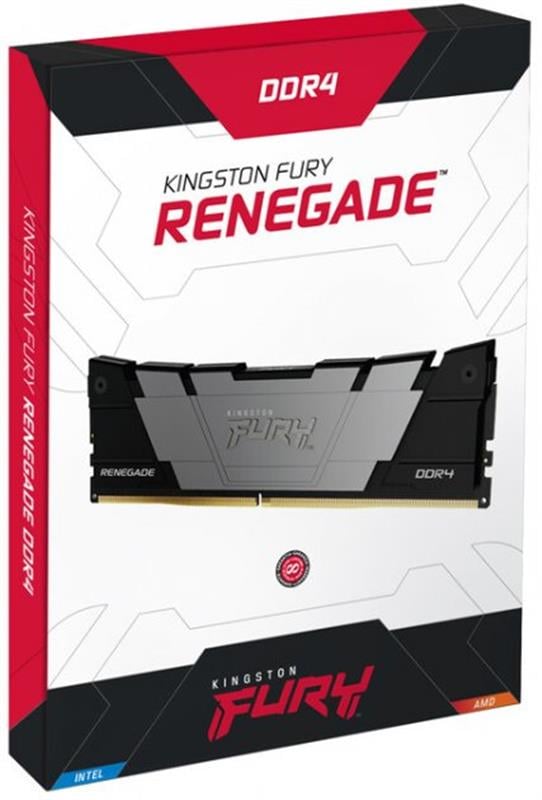 Оперативная память Kingston Fury Renegade DDR4 16GB/3600 Black (KF436C16RB12/16) - фото 5 Оперативная память Kingston Fury Renegade DDR4 16GB/3600 Black (KF436C16RB12/16) - фото 5