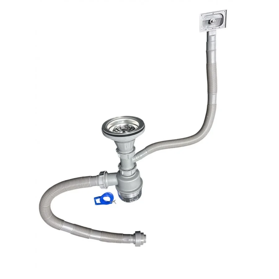 Арматура зливна для кухонної мийки LEOMIKAO TOKIO A1-02S-IN (260314)