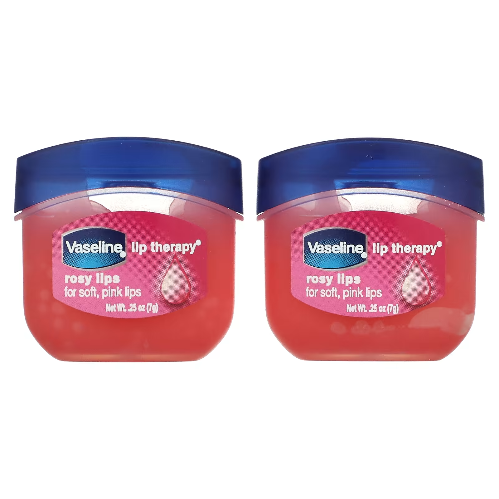 Засіб для губ Vaseline Lip Therapy Rose Lips для губ 2 упак. 7 г