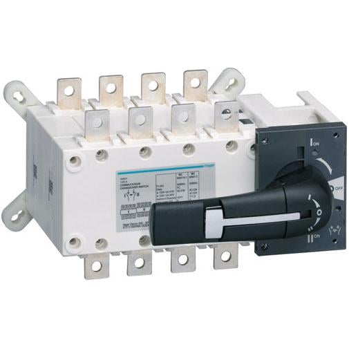Переключатель поворотный Hager HI454 на 4 полюса 400 V/250 А