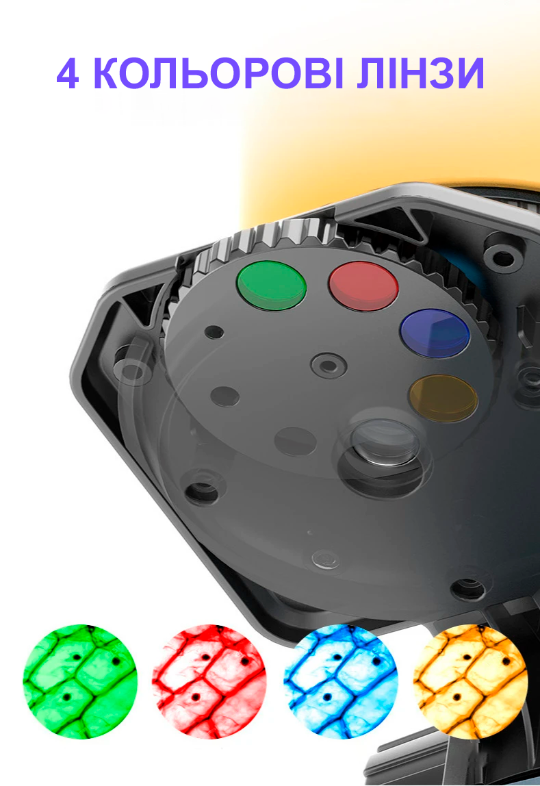 Микроскоп для ребенка OEM 1100A-1 2 с увеличением до 1200х Белый - фото 7