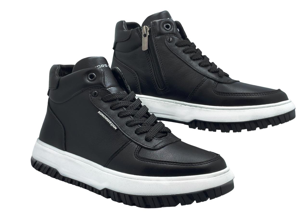 Черевики демісезонні чоловічі Konors 15703712B/36 р. 36 Чорний - фото 2