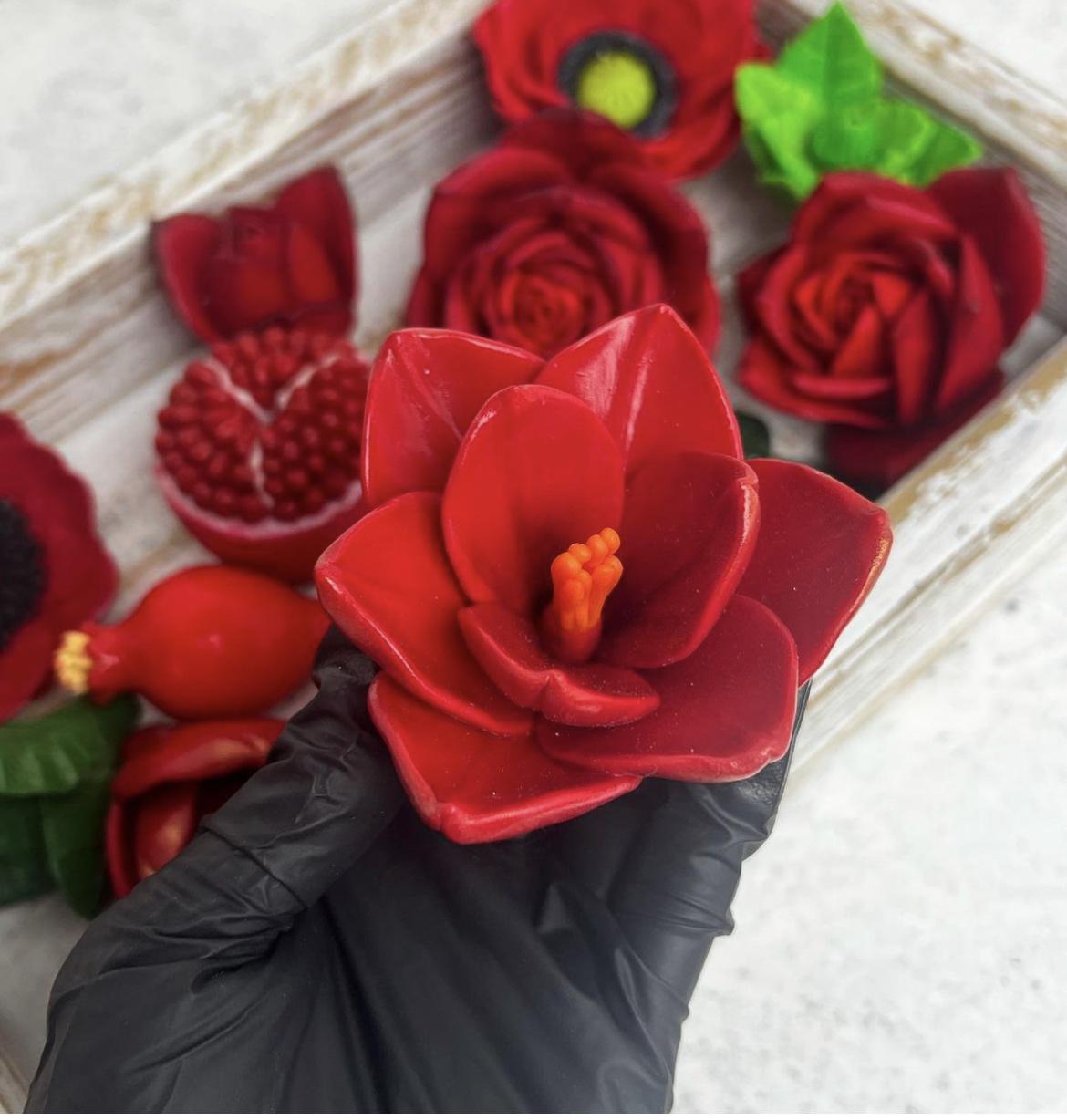 Молд силиконовый Orehova Амариллис 1 (9013)