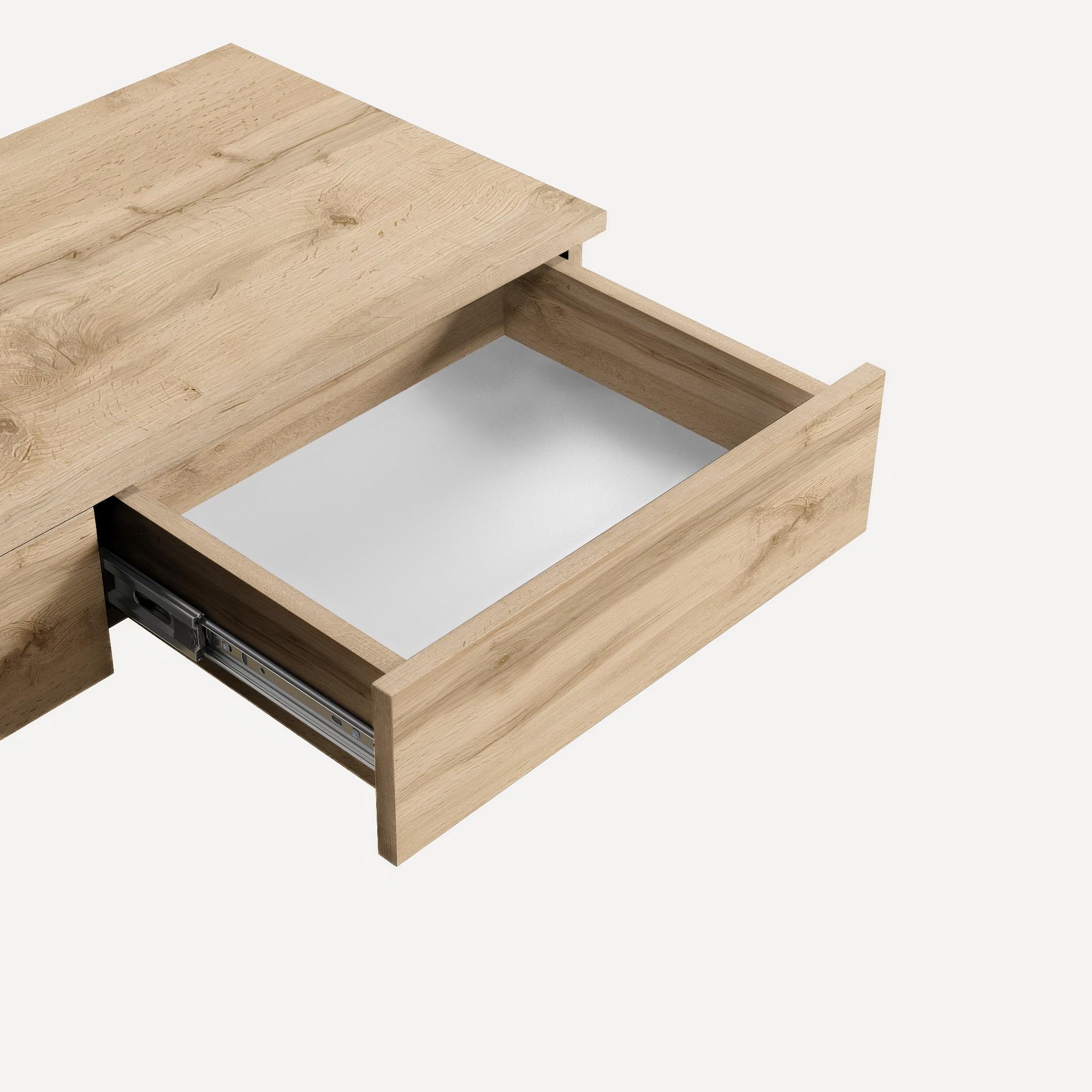 Туалетний стіл підвісний FT-226 1000x310x186 мм Дуб Аппалачі - фото 4 Туалетний стіл підвісний FT-226 1000x310x186 мм Дуб Аппалачі - фото 4