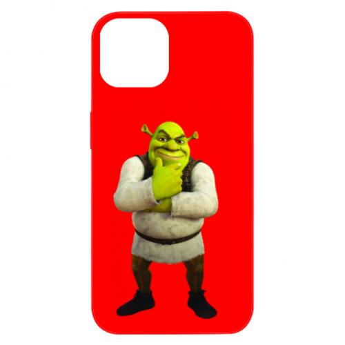 Чехол для iPhone 13 Задумчивый Шрек (9243771-3-29602)