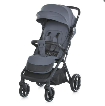 Коляска-книжка прогулянкова El Camino з автоскладанням ME 1127-S BEYA Midnight Gray - фото 2