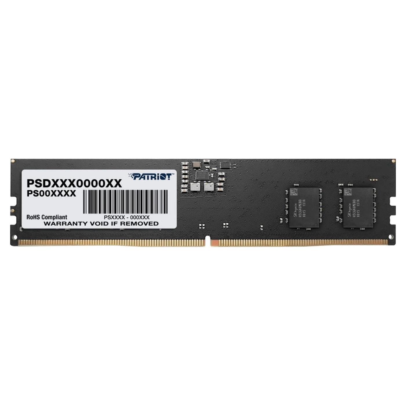 Оперативная память Patriot Signature DDR5 16 Гб 4800 MHz (PSD516G480081)