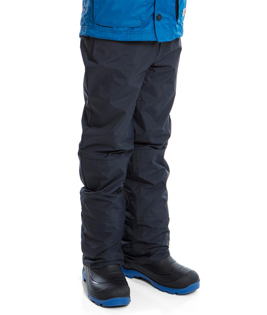 Брюки детские демисезонные Nano S18P269 для мальчика непромокаемые 112-120 см Темно-синий (S18P269-Navy-6) - фото 3