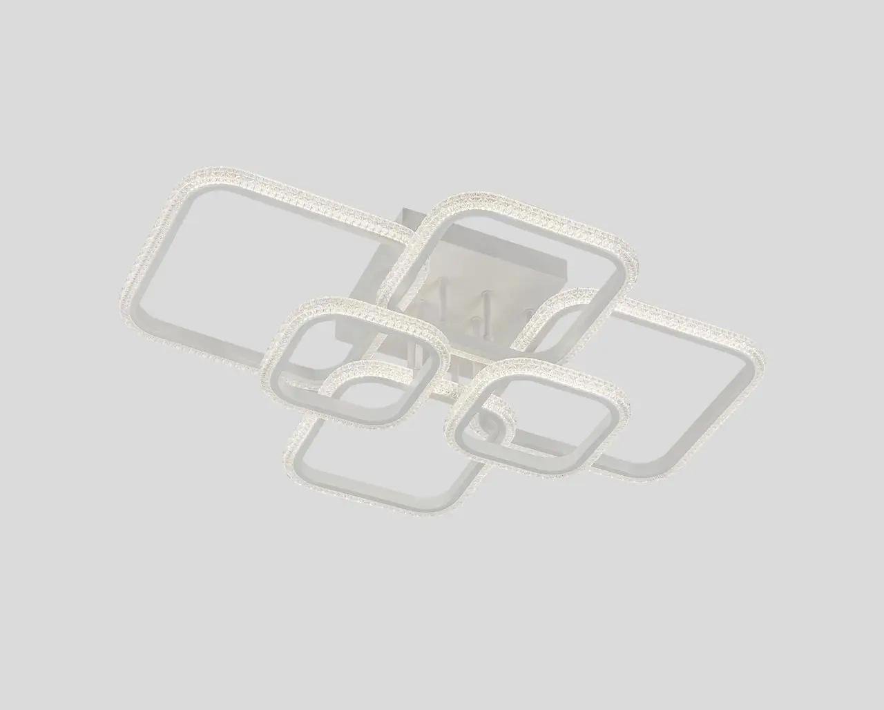 Люстра стельова світлодіодна Valeso C9006-2+2+2B 144W (00000140386)