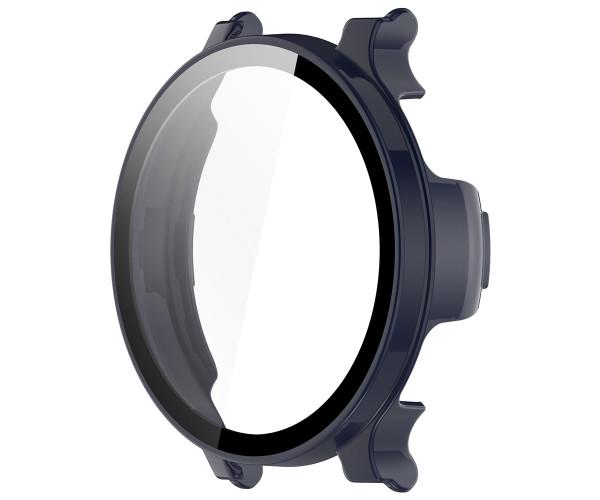 Чехол с защитным стеклом Protective Cover with Glass для Garmin Lily 2 Active Синий