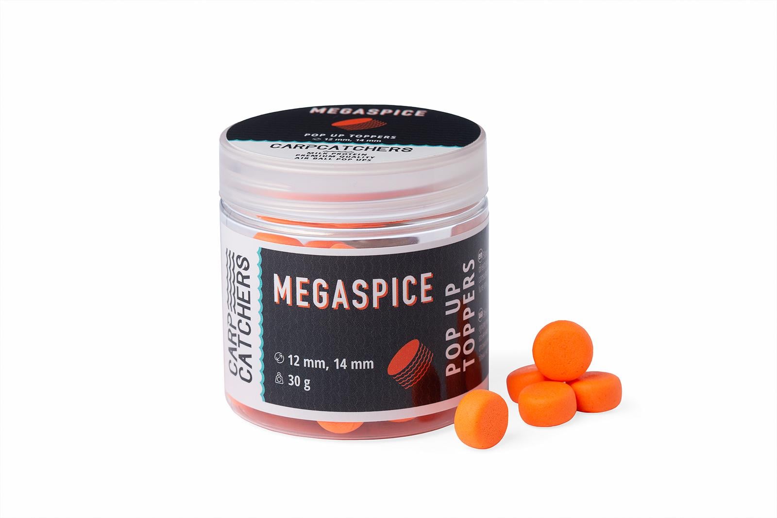Поп-ап Carp Catchers Megaspice Toppers 12-14 мм