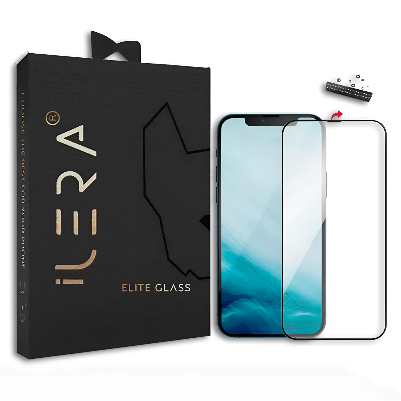 ᐉ Защитное стекло для телефона iLera Deluxe FullCover Glass for iPhone 15 •  Купить в Киеве, Украине • Лучшая цена в Эпицентр